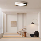 Modern LED Ceiling Light Fixture White Metal Minimalist Design — Image 29