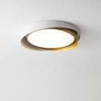 Modern LED Ceiling Light Fixture White Metal Minimalist Design — Image 36