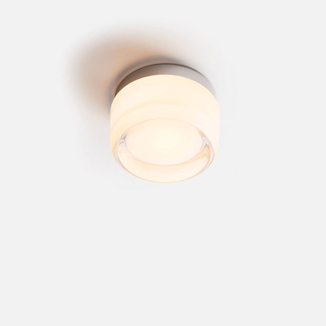 Contemporary Glass Wall Sconce Light Fixture - Amber, Smoke, Clear Options — Image 16