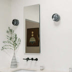 Contemporary Glass Wall Sconce Light Fixture - Amber, Smoke, Clear Options — Image 9