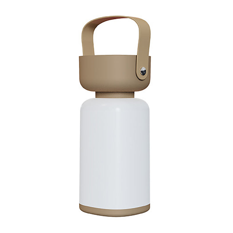Portable LED Lantern Rechargeable USB Dimmable Brightness with Handle Blue Brown — Image 8