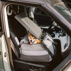 Funny Fuzzy Pet Car Seat Carrier Waterproof Nylon Mesh Beige Medium Dogs — Image 15