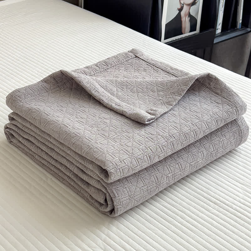 Elegant Quilted Bedspread Set - Cotton, Multiple Colors, King Size — Image 4