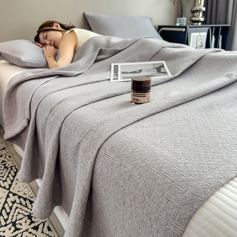 Elegant Quilted Bedspread Set - Cotton, Multiple Colors, King Size — Image 3