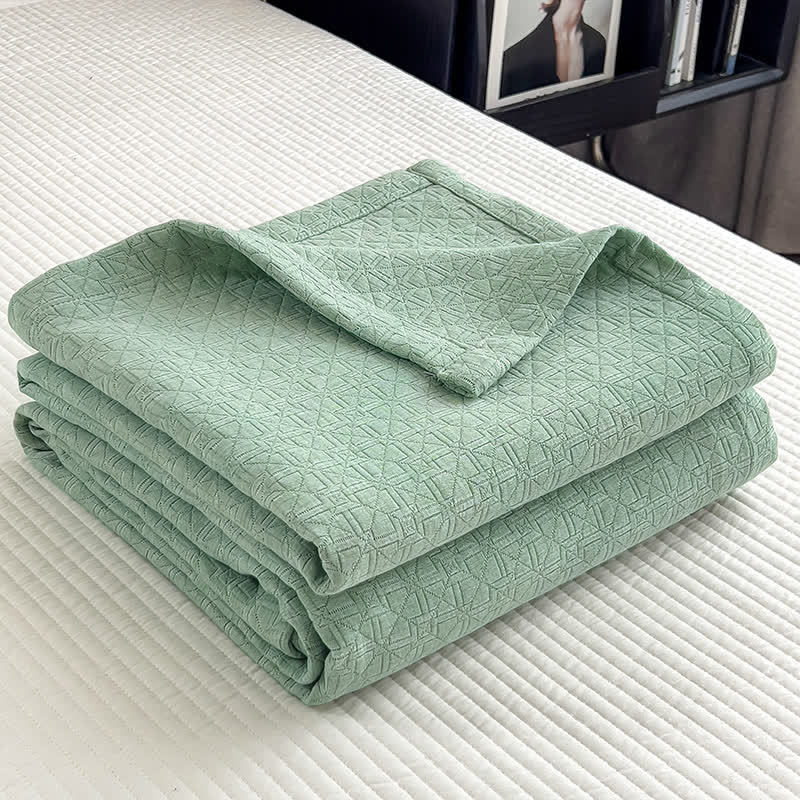Elegant Quilted Bedspread Set - Cotton, Multiple Colors, King Size — Image 2