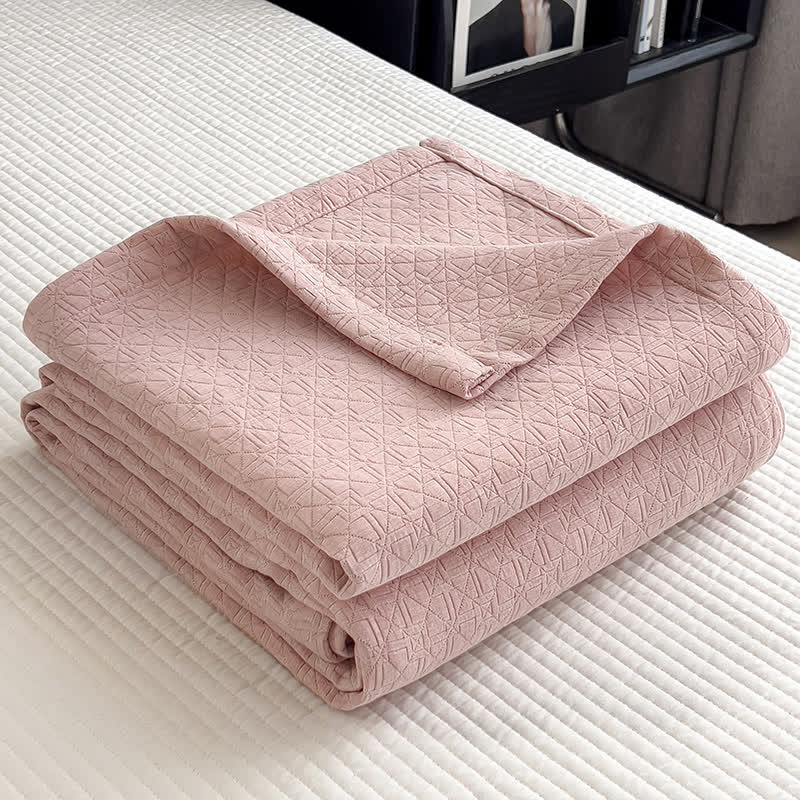 Elegant Quilted Bedspread Set - Cotton, Multiple Colors, King Size — Image 6