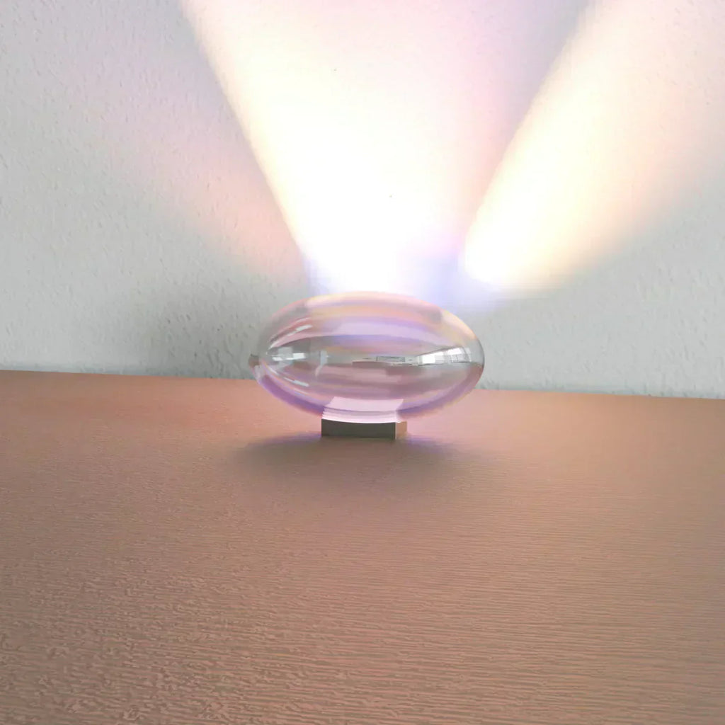Modern Glass Prism Ambient Light Decorative Crystal LED Projector — Image 9