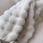 Plush Round Area Rug Soft Faux Fur Carpet Non-Slip Living Room Bedroom — Image 7