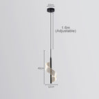 Modern Spiral LED Pendant Light Gold Metal Adjustable Dimmable 40cm — Image 18