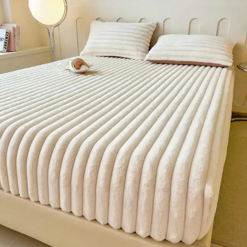 Luxury Plush Ribbed Fleece Bedspread - Soft, Cozy, and Warm - Available in Multiple Colors — Image 2