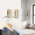 Premium Zinc Alloy Wall Hooks Foldable Magnetic Closure Heavy Duty Gold — Image 9