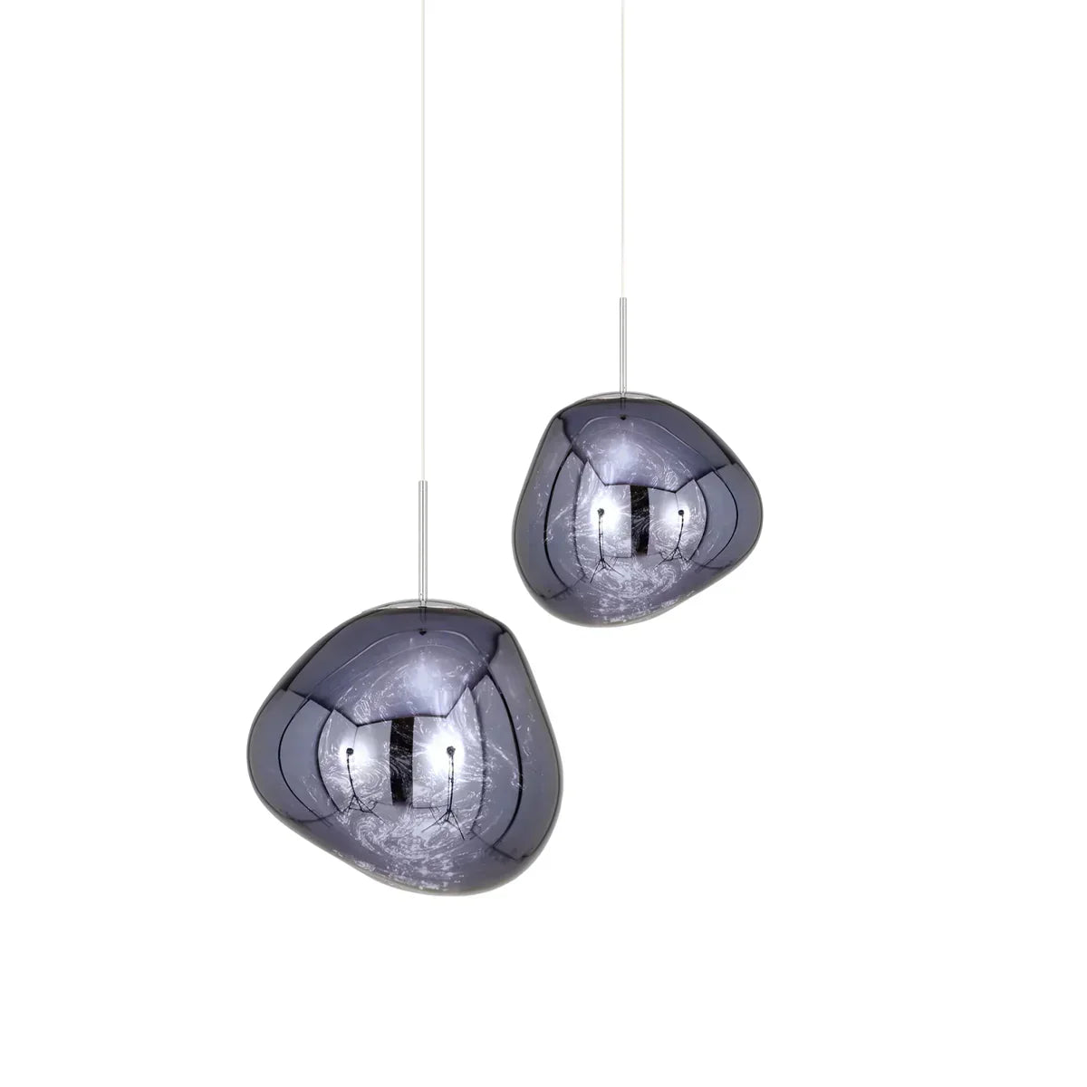Artistic Glass Pendant Light Handcrafted Blown Glass Ceiling Fixture Modern Design — Image 19